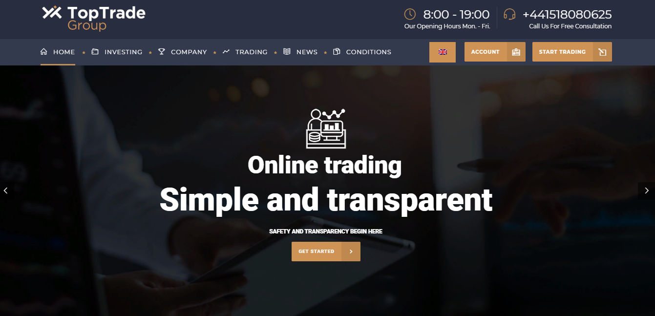 Toptrade broker review - Is this a broker you can trust or is this a scam?